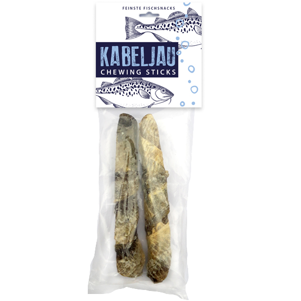 Kabeljau Chewing Stick 2 Stück