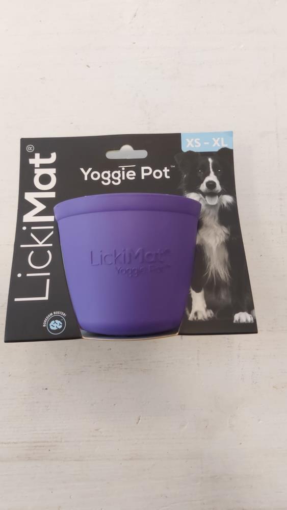 LickiMat Yoggie POT - lila