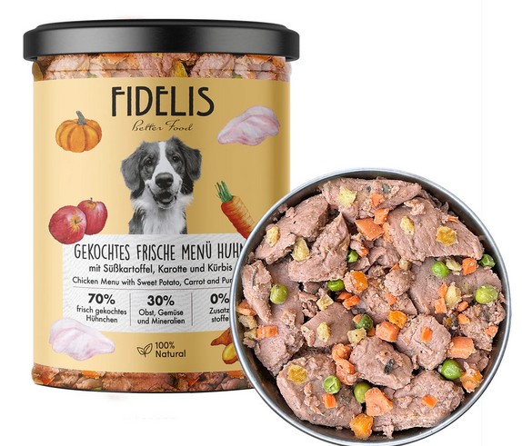 Huhn mit Süßkartoffel 400g