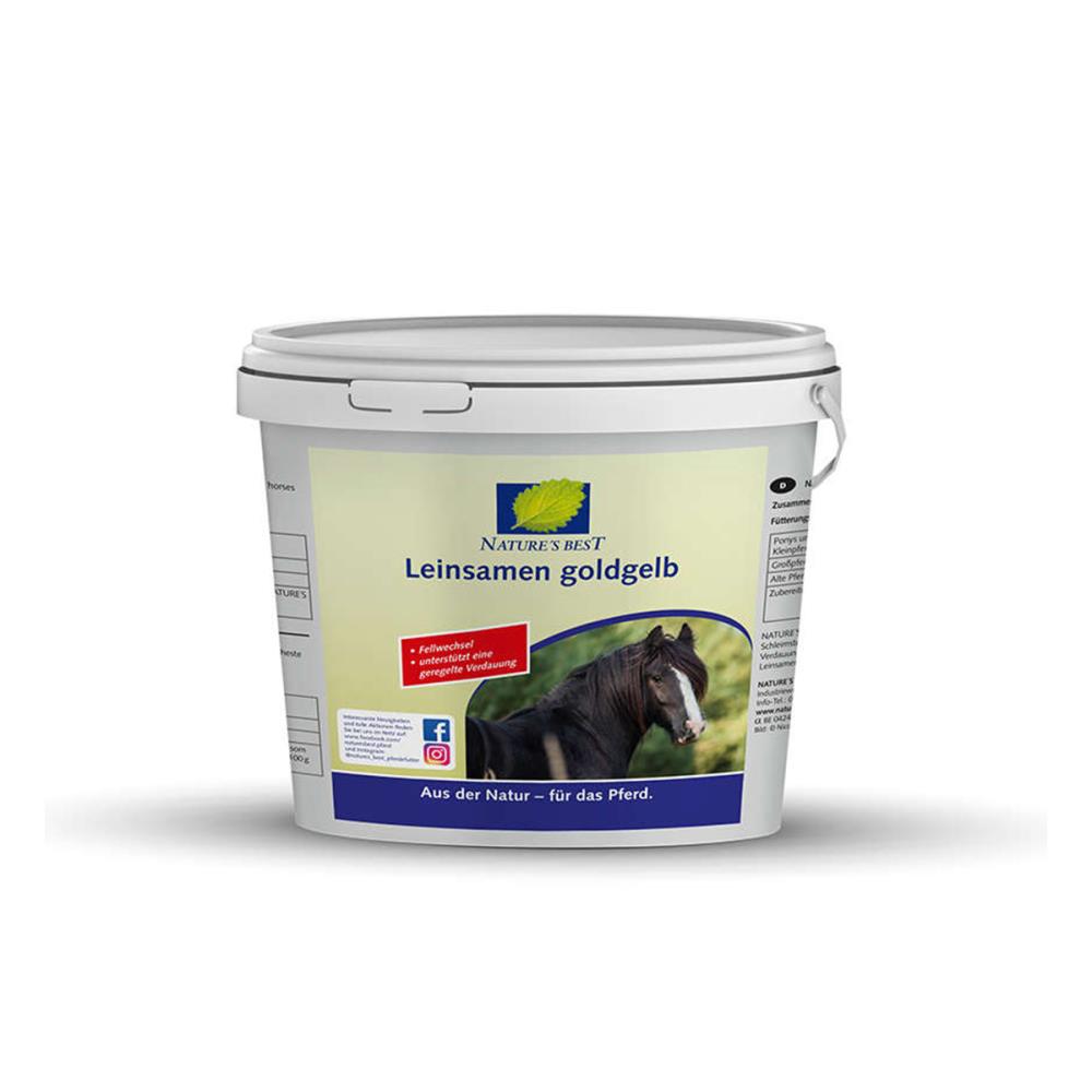 Nature´s Best Leinsamen goldgelb 1,3 kg