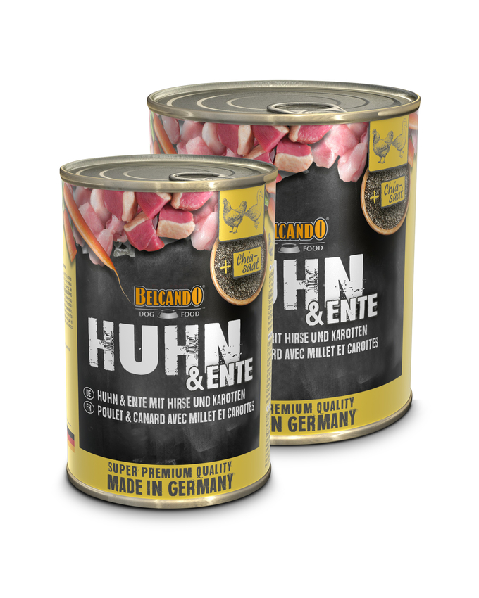 Belcando - Huhn u. Ente m. Hirse u. Karotten Belcando - Huhn u. Ente m. Hirse u. Karotten