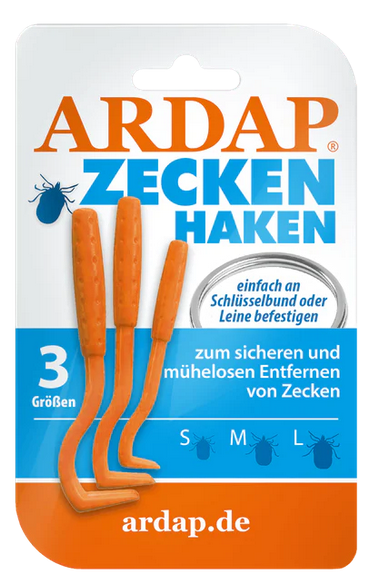 ARDAP Zeckenzange 3er Pack