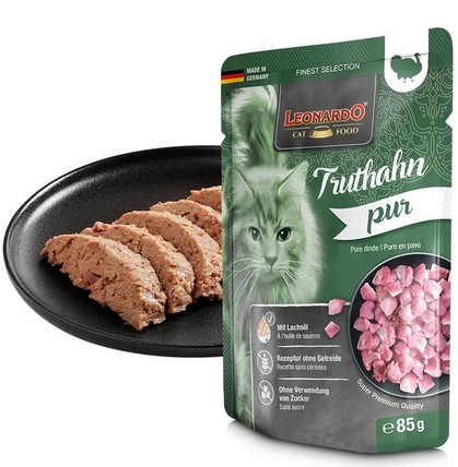LEONARDO® Frischebeutel Truthahn pur 85g LEONARDO® Frischebeutel Truthahn pur 85g