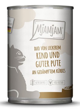 MjAMjAM DUO Rind+Pute+Kürbis 400g MjAMjAM DUO Rind+Pute+Kürbis 400g
