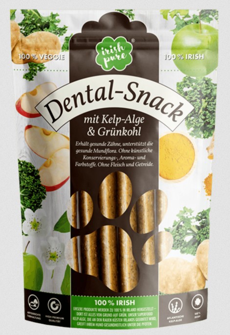 Dental-Snack mit Kelp-Alge & Grünkohl 150 g Dental-Snack mit Kelp-Alge & Grünkohl 150 g