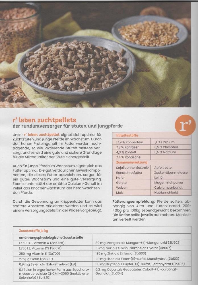 r´leben zuchtpellets 20 kg r´leben zuchtpellets 20 kg