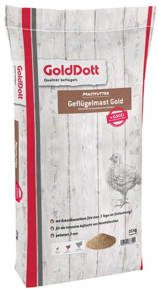 Geflügelmast Gold 25 kg * Geflügelmast Gold 25 kg *