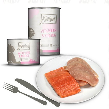 MjAMjAM Huhn+Wildlachs 800g MjAMjAM Huhn+Wildlachs 800g