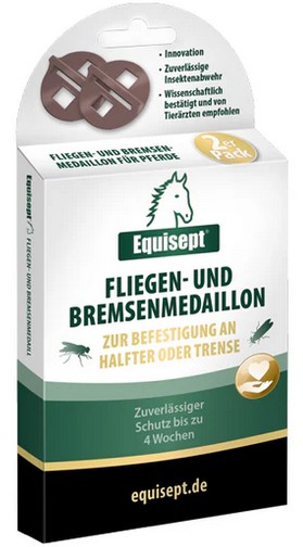 Equisept Fliegen- und Bremsen-Medaillon - 2er Pack