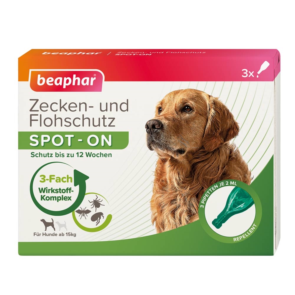 Zecken- und Flohschutz SPOT-ON gr. Hunde