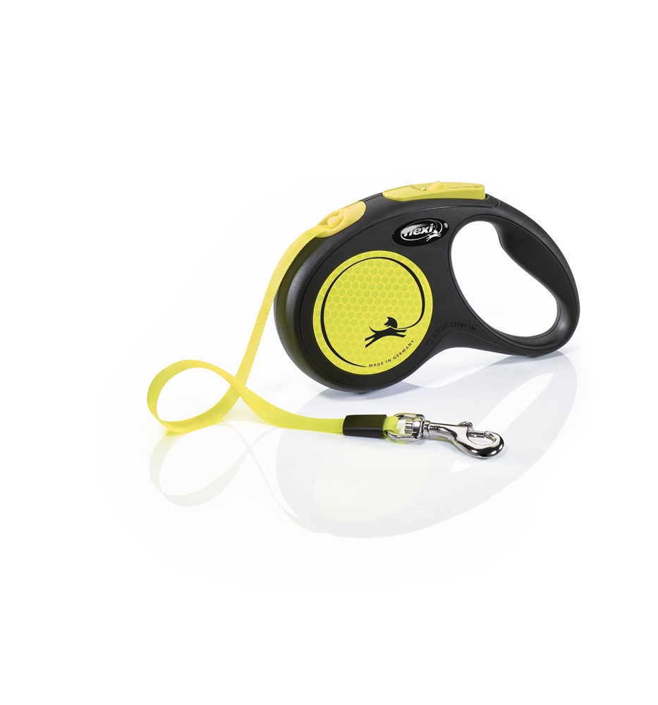 Flexi NEW NEON neon-gelb M 5m - 25 kg Flexi NEW NEON neon-gelb M 5m - 25 kg