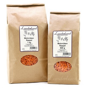 Mohrrübenraspel 500 g Mohrrübenraspel 500 g