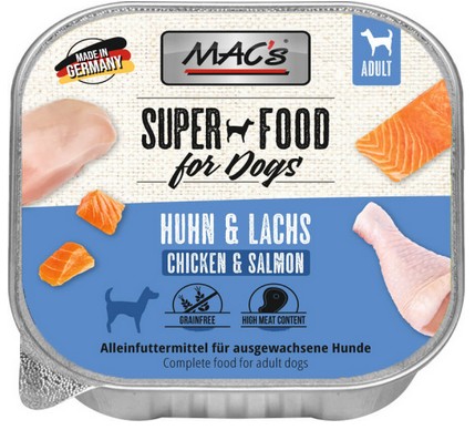 Macs Dog Lachs+Hühnchen 150g Macs Dog Lachs+Hühnchen 150g