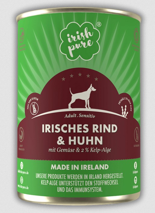 Irisches Rind & Huhn, Adult 390 g