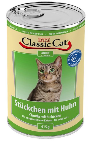 Classic Cat Huhn + Rind 415g Classic Cat Huhn + Rind 415g