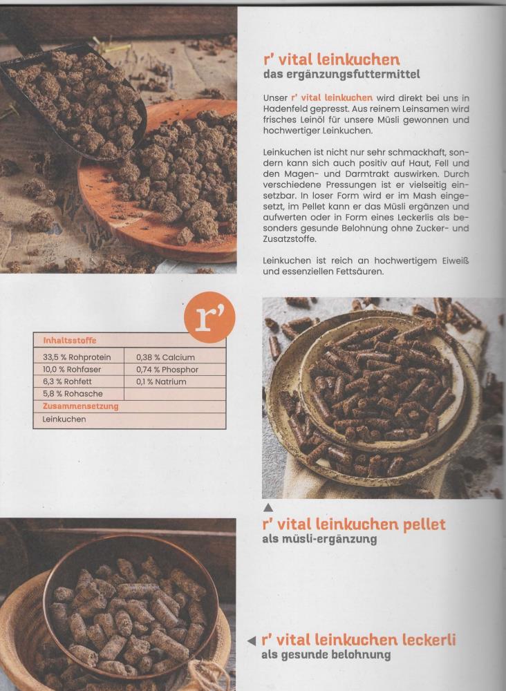 r´vital leinpellets 5 mm 20 kg r´vital leinpellets 5 mm 20 kg