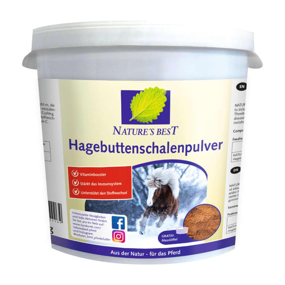 Nature`s Best Hagebuttenschalen Pulver 900 gr
