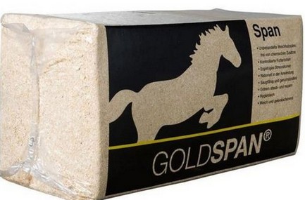 Goldspan Einstreuspäne 24 kg. ca 600 l Goldspan Einstreuspäne 24 kg. ca 600 l