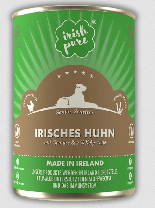 Irisches Huhn, Senior 390 g Irisches Huhn, Senior 390 g