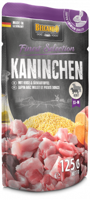 BELCANDO Kaninchen mit Hirse & Süßkartoffel BELCANDO Kaninchen mit Hirse & Süßkartoffel