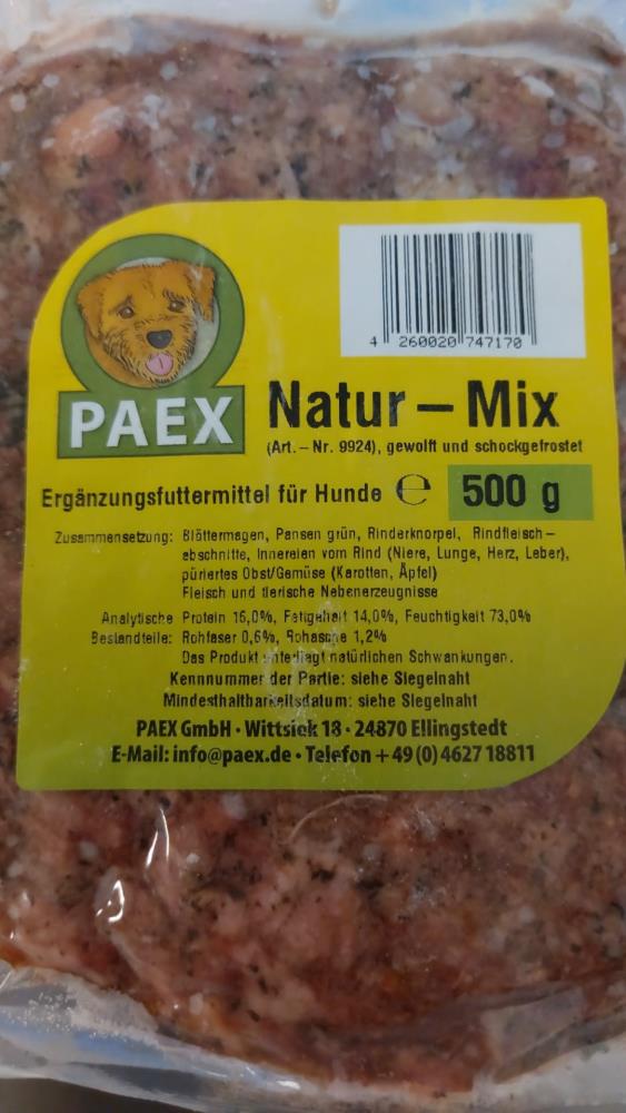 Natur Mix 500 gramm Natur Mix 500 gramm
