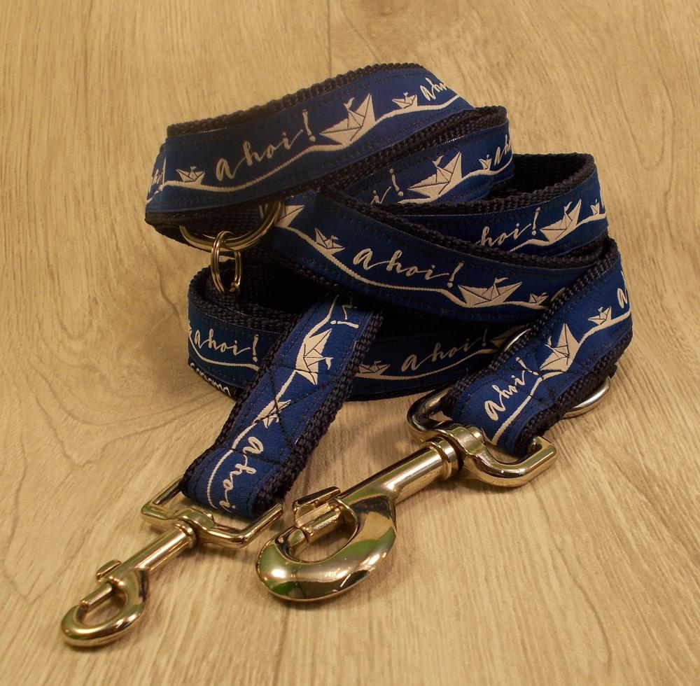 Leine Ahoi / 3-fach verstellbar, großer Karabiner