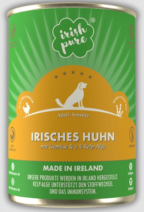 Irisches Huhn, Adult 390 g Irisches Huhn, Adult 390 g