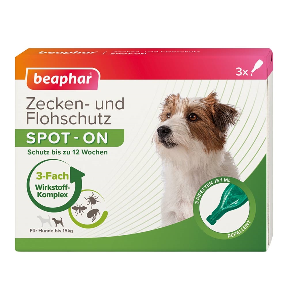 Zecken- und Flohschutz SPOT-ON kl. Hunde