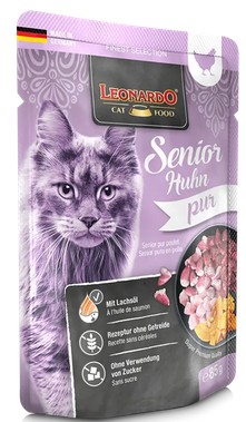 LEONARDO® Frischebeutel Senior Huhn 85g LEONARDO® Frischebeutel Senior Huhn 85g
