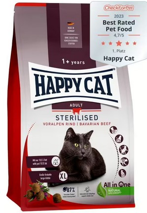 Happy Cat Sterilised VoralpenRind 10,0 kg Happy Cat Sterilised VoralpenRind 10,0 kg