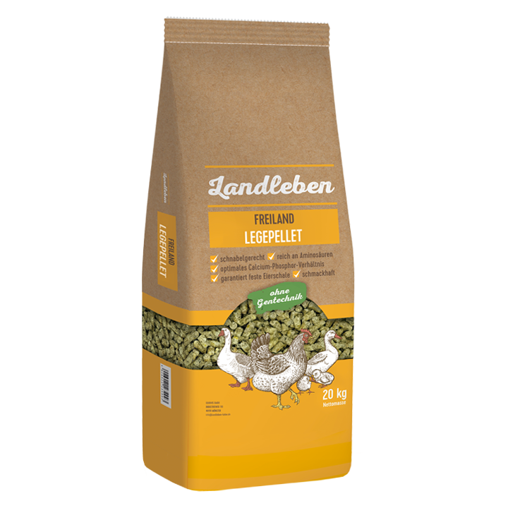 Landleben Freiland Legepellets 20 kg