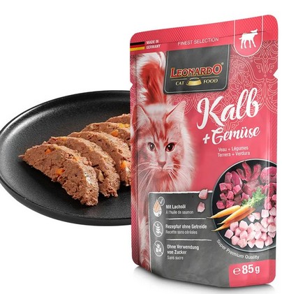 LEONARDO® Frischebeutel Kalb + Gemüse 85g LEONARDO® Frischebeutel Kalb + Gemüse 85g