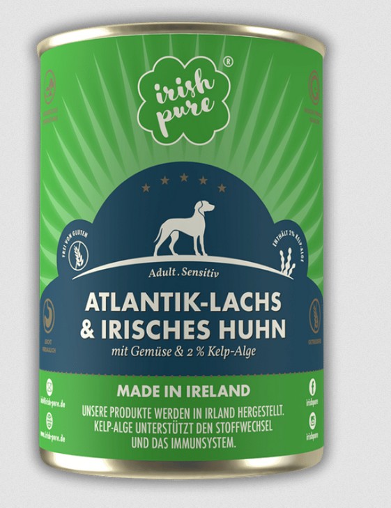Atlantik-Lachs & Irisches Huhn, Adult 390 g Atlantik-Lachs & Irisches Huhn, Adult 390 g