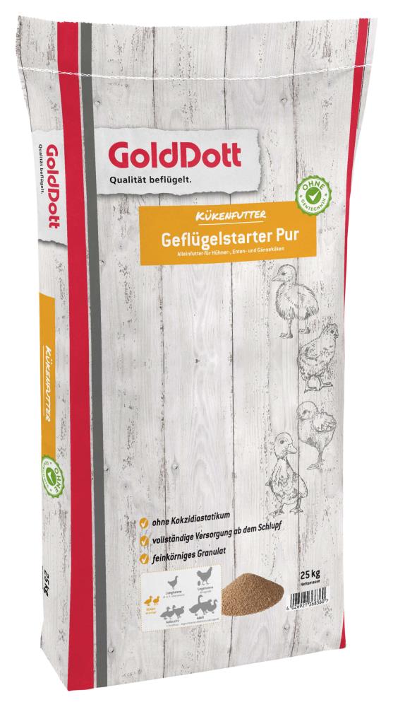 Geflügelstarter Pur pell. 25 kg *