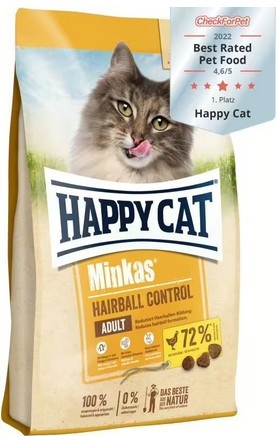 Happy Cat Minkas Hairball Geflügel 10kg Happy Cat Minkas Hairball Geflügel 10kg