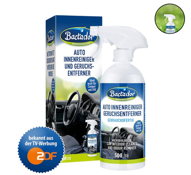 Bactador Auto Innen Geruchsentferner 500 ml Bactador Auto Innen Geruchsentferner 500 ml