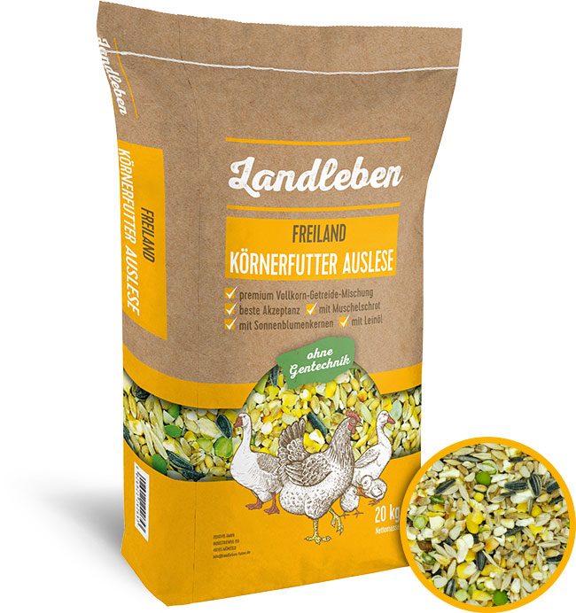 Landleben Körnerfutter Auslese 20 kg