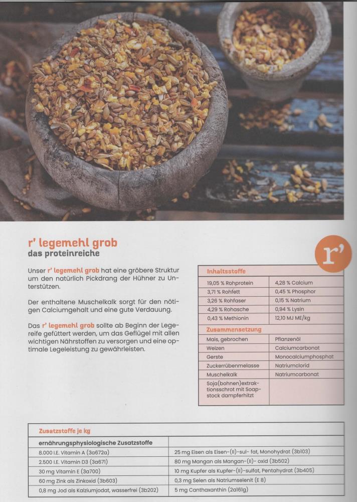 Legemehl grob 25 kg Legemehl grob 25 kg
