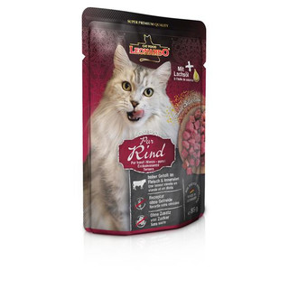 LEONARDO® Frischebeutel Rind pur 85g LEONARDO® Frischebeutel Rind pur 85g