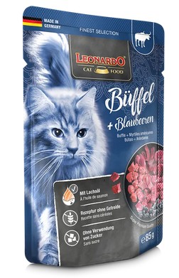 LEONARDO® Frischebeutel Büffel und Blaubeere 85g LEONARDO® Frischebeutel Büffel und Blaubeere 85g